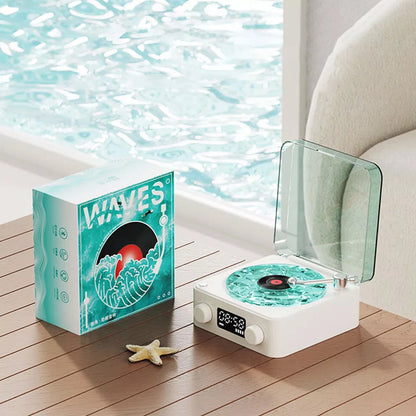 TekkyMate™ Vinyl Record Player Bluetooth Retro Speaker